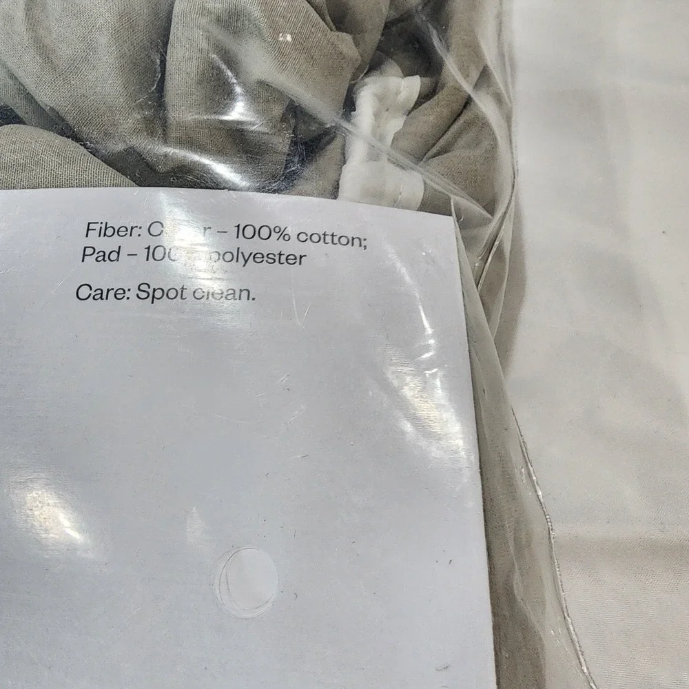 Open Box New Room Essentials Wide Padded Ironing Board Cover 100% Cotton--Grey